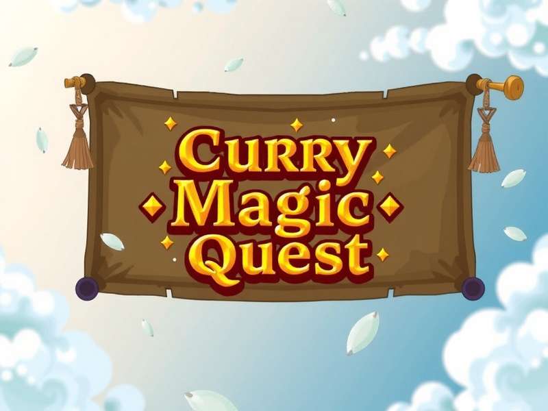 Curry Magic Quest Game Banner